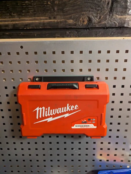 3D-printet vægholder til Milwaukee Shockwave bitssæt