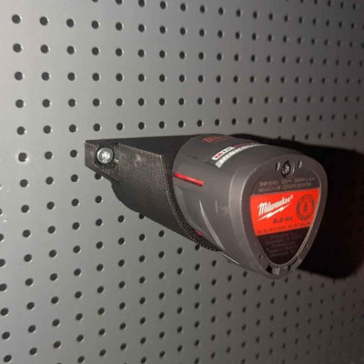 3D-printet batteriholder til Milwaukee M12 batteri